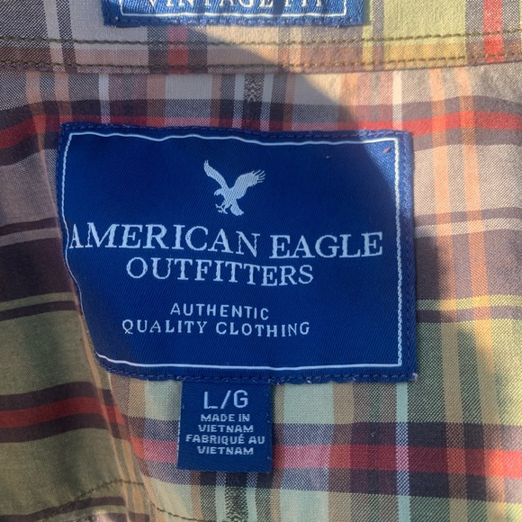American Eagle Vintage Fit Pearl snap - Picture 6 of 7